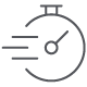 Icon - Stopwatch - Speed to market