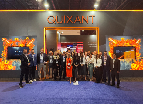 Quixant team at G2E Stand